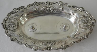 Antique solid silver Antique French Cruets